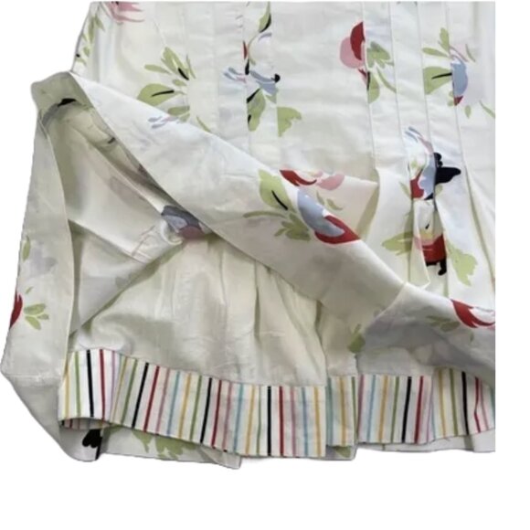 NWT Maeve Anthropologie Floral Strapless Mini Dress Yellow Sz 4 - Picture 11 of 11